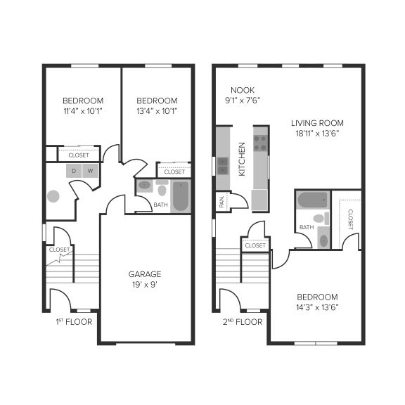 3 Bedroom Townhomes in Florence, KY Richwood North Estates